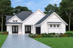 Farmhouse Exterior - Front Elevation Plan #472-442