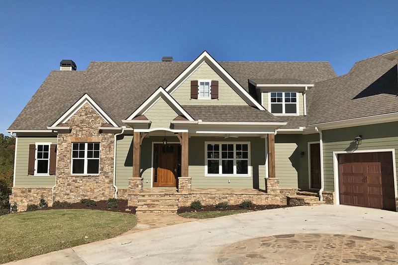 Dream House Plan - Exterior - Front Elevation 3 for Craftsman House Plan #437-85 - 4 bed, 4.5 bath