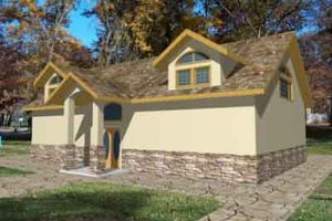 Traditional Exterior - Front Elevation Plan #117-156