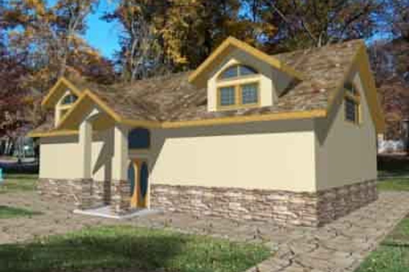 Home Plan - Traditional Exterior - Front Elevation Plan #117-156