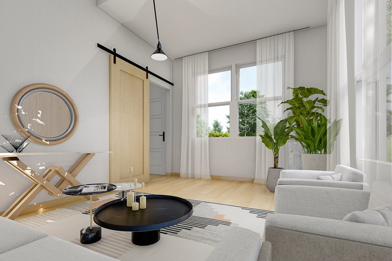 Home Plan - Interior - Other for Modern House Plan #124-1361 - 1 bed, 1 bath