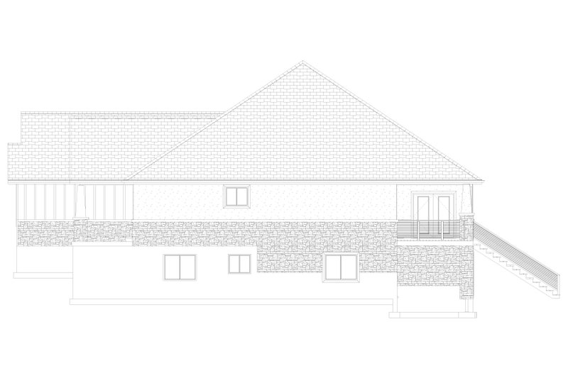 Home Plan - Exterior - Other Elevation 1 for Craftsman House Plan #1060-495 - 3 bed, 2.5 bath