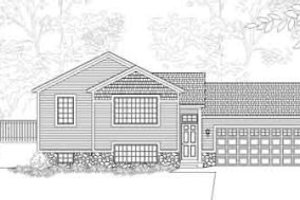 Traditional Exterior - Front Elevation Plan #49-214