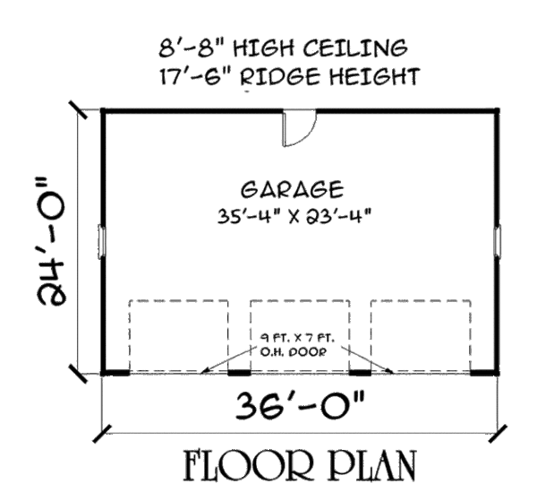 Traditional Floor Plan - Main Floor Plan #75-212
