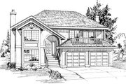 Traditional Style House Plan - 3 Beds 2 Baths 1834 Sq/Ft Plan #47-553 