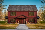 Ranch Style House Plan - 6 Beds 6 Baths 2560 Sq/Ft Plan #54-624 Exterior 
