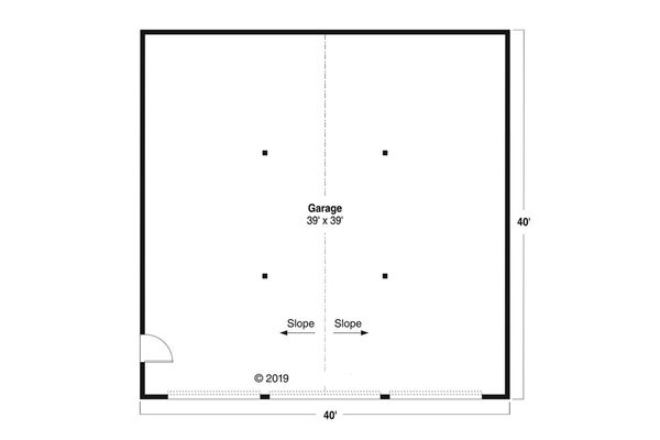 Home Plan - Traditional Floor Plan - Main Floor Plan #124-1180