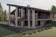 Modern Style House Plan - 1 Beds 1.5 Baths 2214 Sq/Ft Plan #455-292 