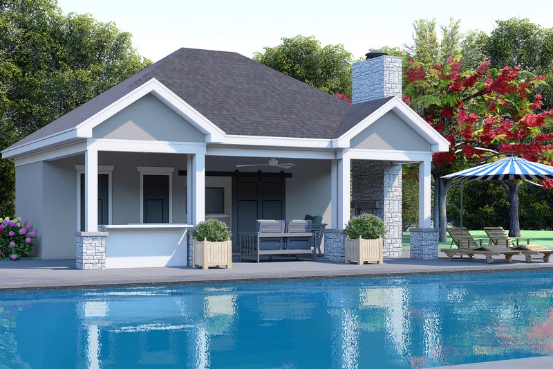 House Plan Design - Contemporary Exterior - Front Elevation Plan #932-1025