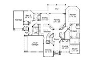 European Style House Plan - 5 Beds 4.5 Baths 5017 Sq/Ft Plan #411-551 