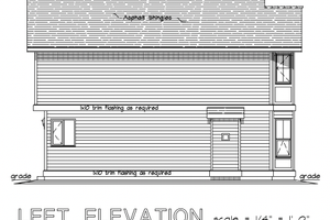 Colonial Exterior - Other Elevation Plan #18-2005