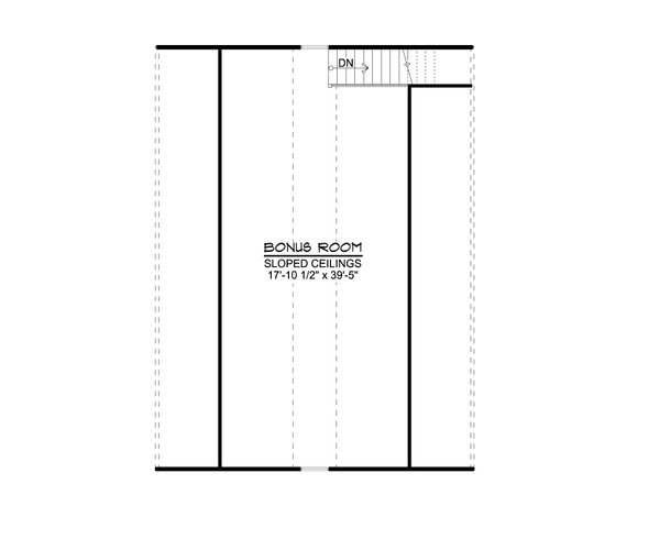 Architectural House Design - Country Floor Plan - Upper Floor Plan #1064-256