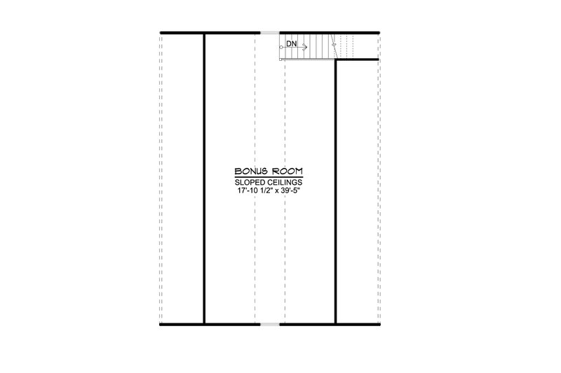 Home Plan - Floor Plan - Upper Floor for Country House Plan #1064-256, 0 bath