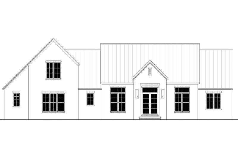 Home Plan - Exterior - Front Elevation 4 for Farmhouse House Plan #430-410 - 4 bed, 3.5 bath