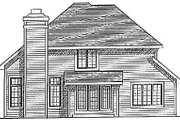 Traditional Style House Plan - 4 Beds 2.5 Baths 2173 Sq/Ft Plan #70-314 