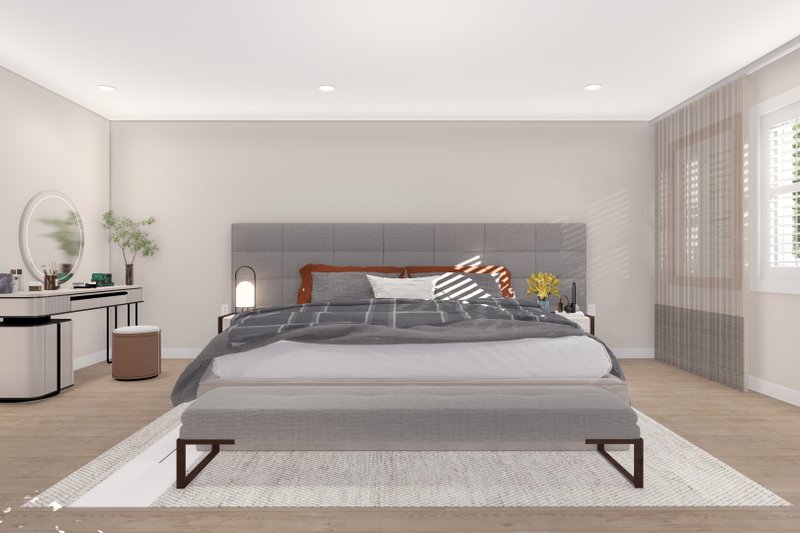 Dream House Plan - Interior - Master Bedroom for Ranch House Plan #1060-298 - 3 bed, 2 bath