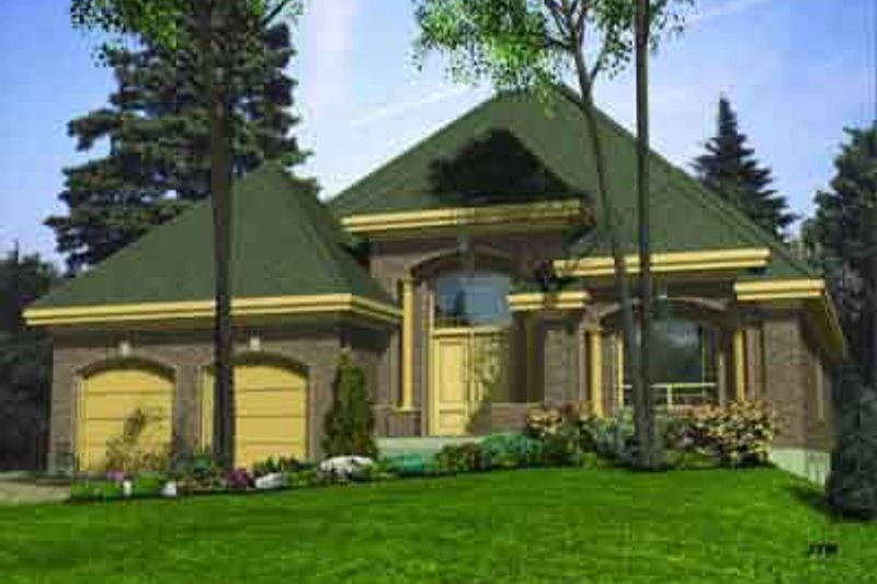 Traditional Style House Plan - 2 Beds 1 Baths 1533 Sq/Ft Plan #138-163