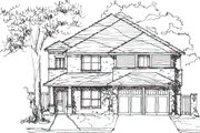 Bungalow Style House Plan - 3 Beds 2.5 Baths 4779 Sq/Ft Plan #141-310 
