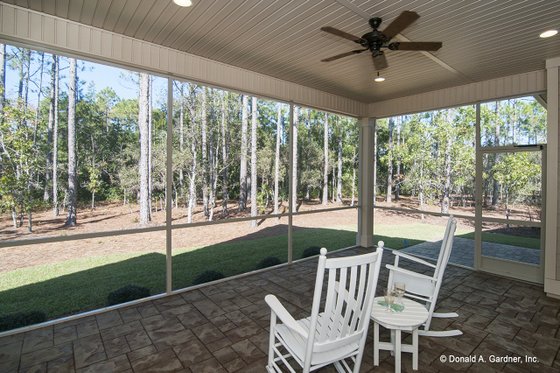 Exterior - Outdoor Living for European House Plan #929-958 - 4 bed, 3 bath