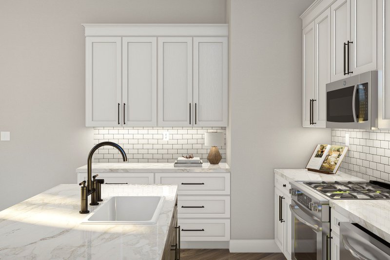 Dream House Plan - Interior - Kitchen 1 for Modern House Plan #455-519 - 1 bed, 1 bath
