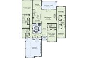 European Style House Plan - 4 Beds 3.5 Baths 2611 Sq/Ft Plan #17-3330 