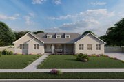 Ranch Style House Plan - 3 Beds 2 Baths 2562 Sq/Ft Plan #1060-170 
