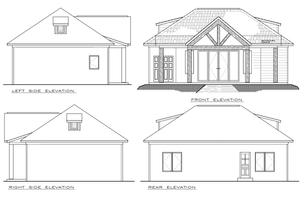 All four exterior elevations