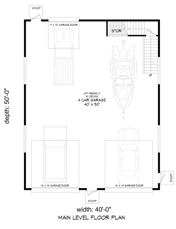 House Plan Design - Traditional Floor Plan - Main Floor Plan #932-451