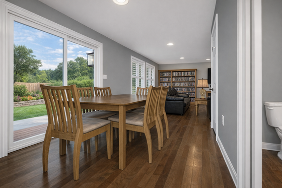 Interior - Dining Room for Traditional House Plan #1060-455 - 3 bed, 2 bath