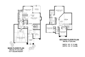 Floor Plan - Other Floor for Contemporary House Plan #1100-75 - 3 bed, 2.5 bath