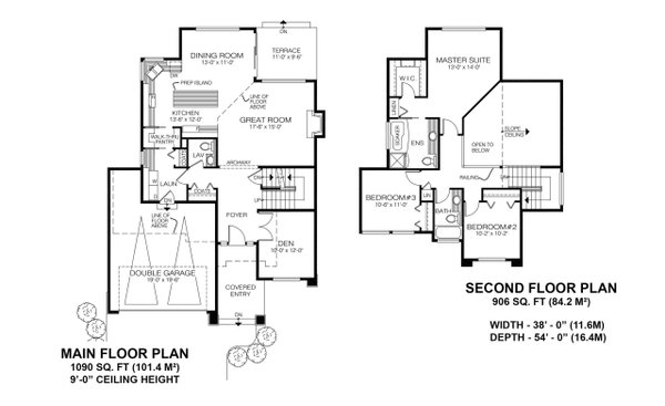 Architectural House Design - Contemporary Floor Plan - Other Floor Plan #1100-75