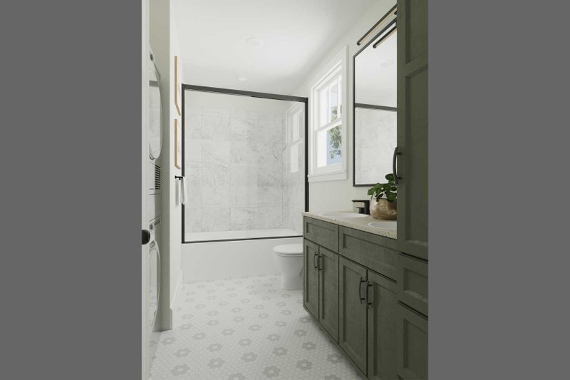 Home Plan - Interior - Bathroom for Craftsman House Plan #461-99 - 1 bed, 1 bath