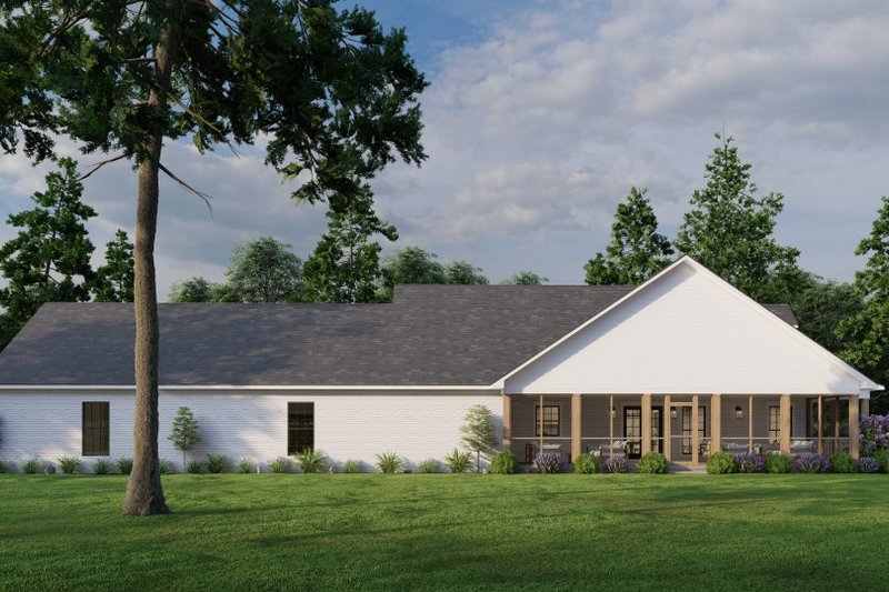 Architectural House Design - Exterior - Other Elevation 3 for Farmhouse House Plan #923-67 - 3 bed, 3 bath