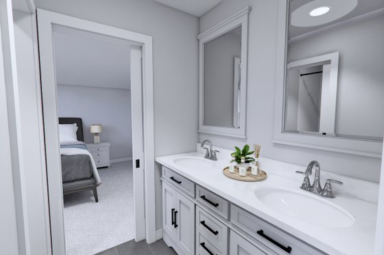 Interior - Bathroom for Craftsman House Plan #51-1498 - 4 bed, 3 bath