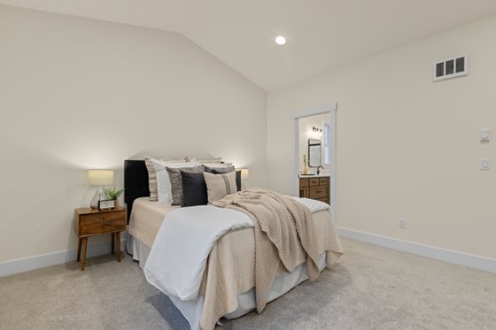 Interior - Master Bedroom for Farmhouse House Plan #1070-205 - 3 bed, 2 bath