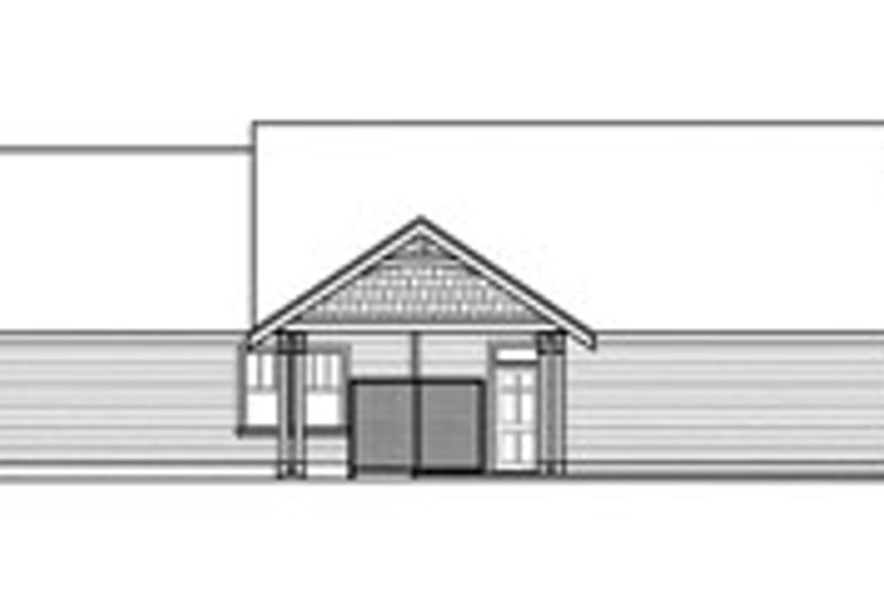 Home Plan - Exterior - Other Elevation for Craftsman House Plan #124-777 - 3 bed, 3 bath
