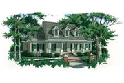 Country Style House Plan - 5 Beds 4.5 Baths 3259 Sq/Ft Plan #45-353 