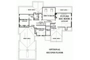 European Style House Plan - 5 Beds 4.5 Baths 3049 Sq/Ft Plan #137-227 