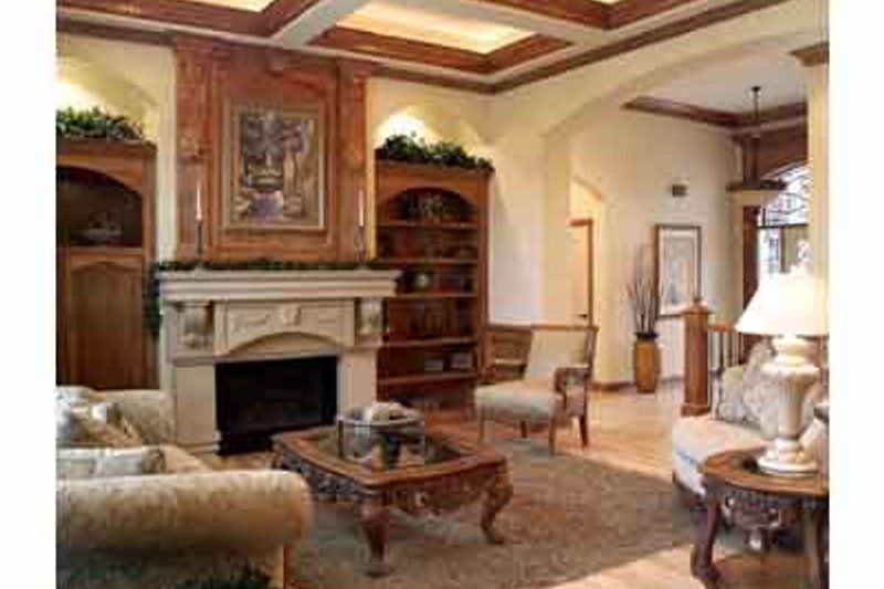 Home Plan - Photo 7 for European House Plan #70-676 - 4 bed, 3.5 bath