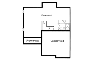 Floor Plan - Other Floor for Traditional House Plan #46-423 - 3 bed, 2.5 bath