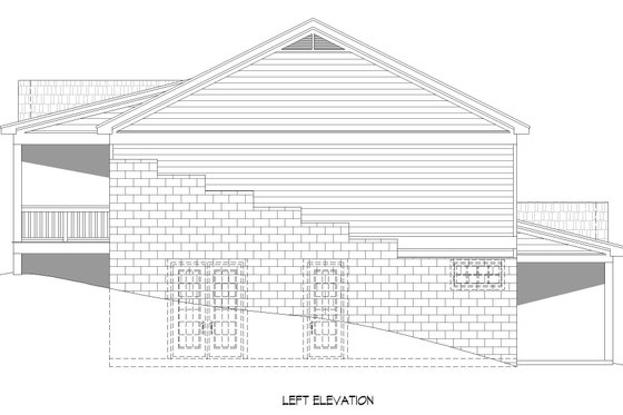Exterior - Other Elevation for Barndominium House Plan #932-578 - 7 bed, 5 bath