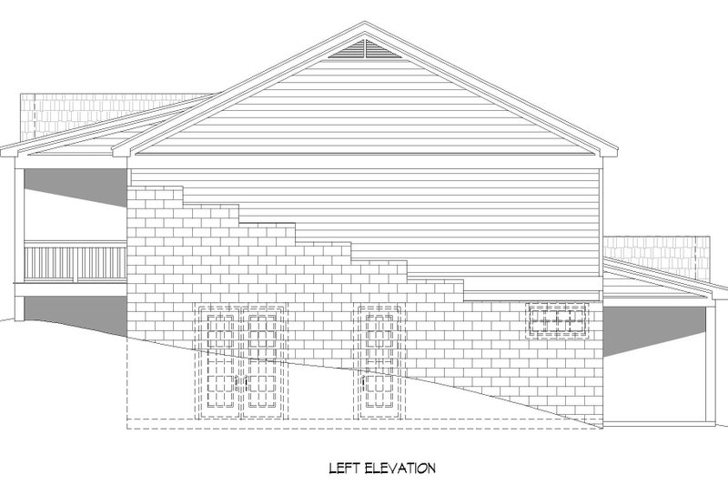 Home Plan - Exterior - Other Elevation for Barndominium House Plan #932-578 - 7 bed, 5 bath