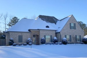 Exterior - Front Elevation 3 for Country House Plan #932-102 - 4 bed, 3 bath