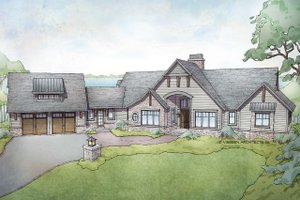 Traditional Exterior - Front Elevation Plan #928-332