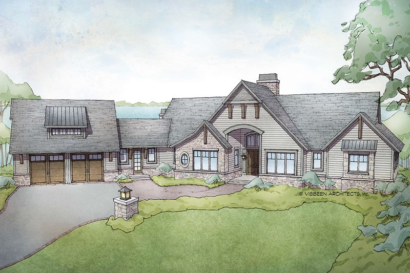 Dream House Plan - Traditional Exterior - Front Elevation Plan #928-332