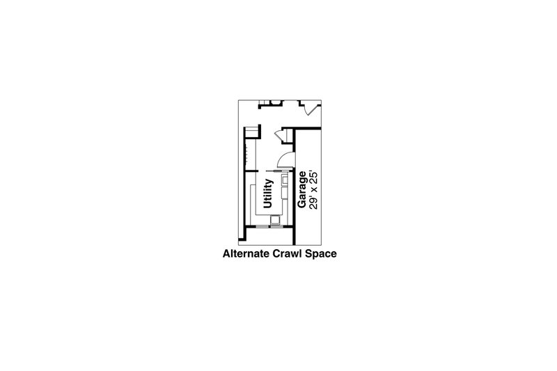 Home Plan - Floor Plan - Other Floor for Craftsman House Plan #124-1024 - 3 bed, 2.5 bath