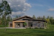 Modern Style House Plan - 3 Beds 2 Baths 1659 Sq/Ft Plan #923-376 