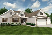Craftsman Style House Plan - 4 Beds 2.5 Baths 2472 Sq/Ft Plan #1089-5 