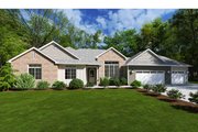 Ranch Style House Plan - 4 Beds 2.5 Baths 2717 Sq/Ft Plan #1111-5 