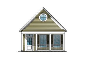 Craftsman Exterior - Front Elevation Plan #123-109